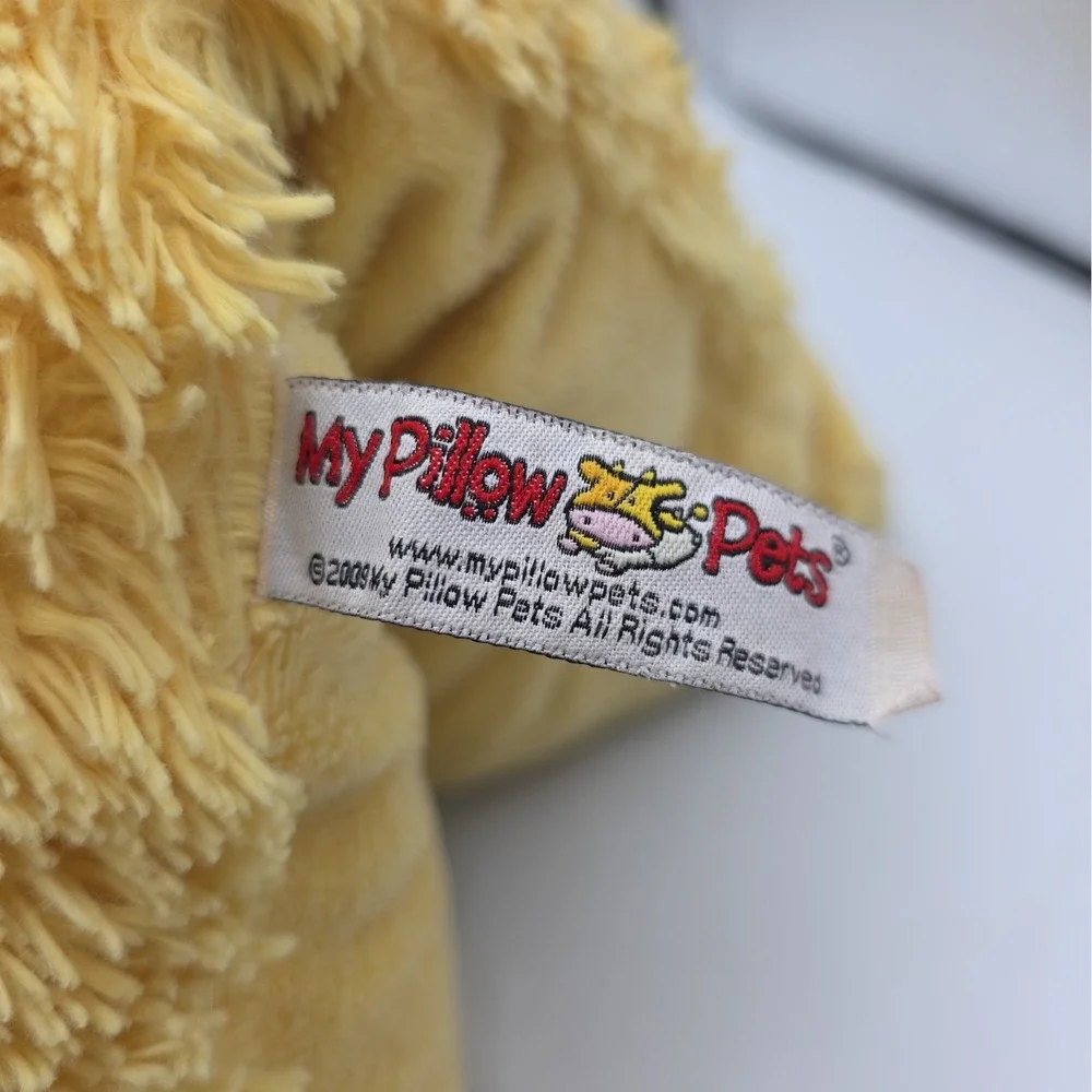 Rare Original 2009 Pillow Pet Duck Yellow Soft Plush Stuffed Animal